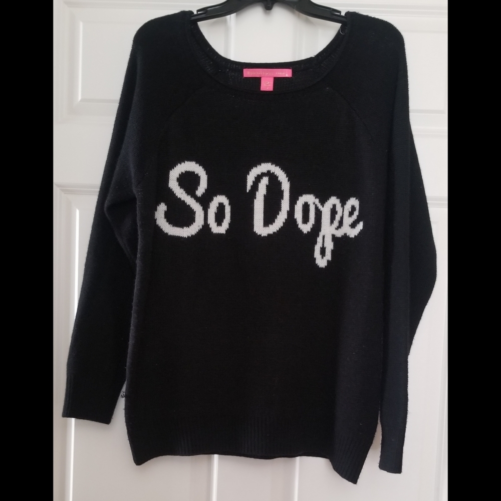 "So Dope" Sweater Size XL